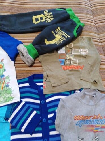 одежда мужские: Пакет вещей на мальчика 3/4 лет в хорошем состоянии. Чистые. 2 — 4