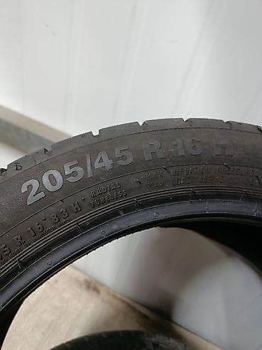r15 20570: Шины 205 / 45 / R 16, Лето, Б/у, Пара, Легковые, Япония, Continental — 4
