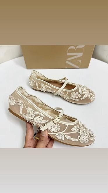 изабель марант: Туфли, 36, 37, 39, Zara, Новый, цвет - Бежевый, Самовывоз — 2