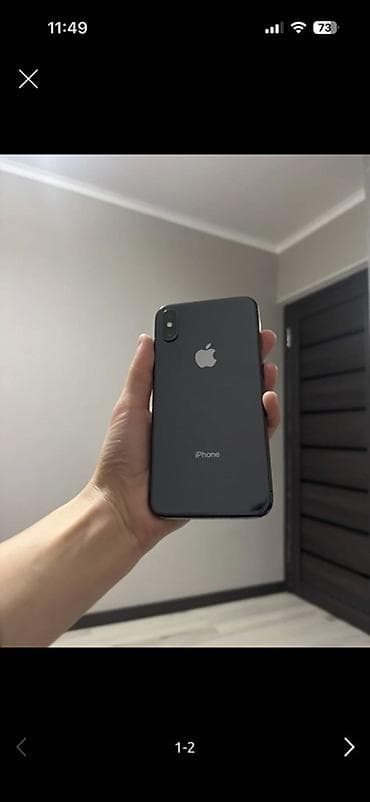 IPhone X, Space Gray