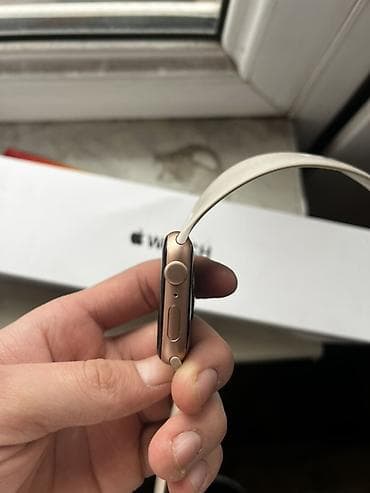 Xiaomi: Смарт-часы Apple Watch (серия с прямоугольным экраном) в алюминиевом — 3