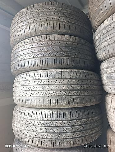 r16 85: Шины 235 / 65 / R 18, Лето, Б/у, Комплект, Внедорожные (АТ/МТ), Германия, Continental — 1