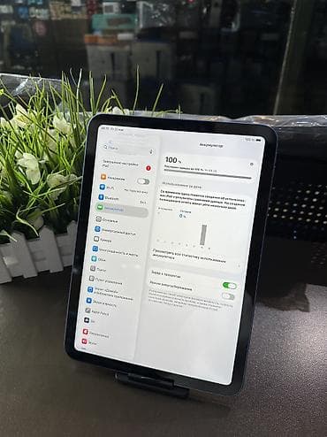 galaxy tab a7 lite: Планшет, Apple, память 64 ГБ, 10" - 11", Wi-Fi, Б/у, Классический цвет - Голубой — 4