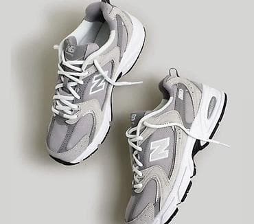 nike react: Мужские кроссовки, 38, New Balance, Новый, цвет - Серый, Бесплатная доставка, Самовывоз — 1