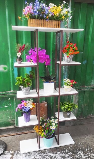 полка для цветок: Цветочные полки, Стеллаж на выбор
Размер и цвета разные — 9