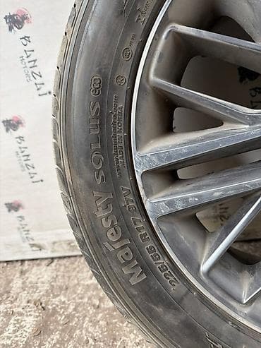 diski kg: Колеса в сборе 225 / 55 / R 17, Лето, Б/у, 1 шт, Легковые, Литые, отверстий - 5 — 6