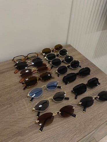 Чачка арналган аксессуарлар: Күндөн коргоочу көз айнектер көз айнек, Prada, Унисекс, Тоголок, Жөнгө салынуучу мурун тирегичтер — 2
