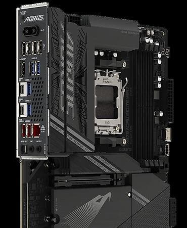 pci express: Материнская плата для ПК, Новый, Gigabyte, AM5, ATX — 5