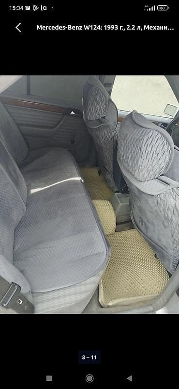 бишкек мотоцикл: Mercedes-Benz W124: 1993 г., 2.2 л, Кол менен иштөөчү, Бензин, Седан — 10