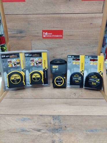 измерительные инструменты: Карманная измерительная рулетка stabila bm-100, длина 3 метра — 2