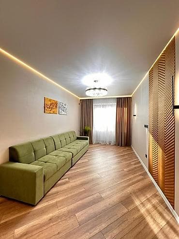 discovery studio: 3 комнаты, 97 м², Асанбай мкр Элитка, 12 этаж, Евроремонт — 2