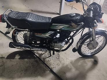 Мотоциклы: Классический мотоцикл Honda, 125 куб. см, Бензин, Взрослый, Б/у — 1