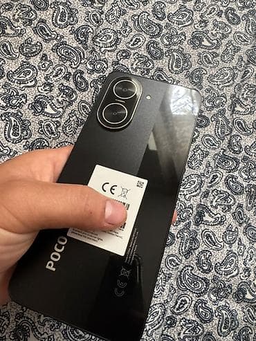 Poco C71, Б/у, 128 ГБ, цвет - Черный, 2 SIM