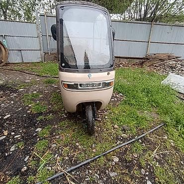 электрон скутер: Электрический трёхколёсный пассажирский трицикл (рикша) - Компоновка — 3