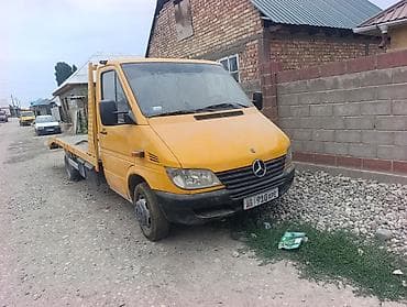 дизель мотоблок: Эвакуатор, Mercedes-Benz, 2000 г., Прямая — 1
