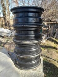 купить диски на авто в бишкеке: Дөңгөлөктөр монтажда 195 / 65 / R 15, Кыш, Жаңы, Комплект, Темир, тешиктери - 5 — 14