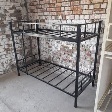 железный двухъярусный кровать: Мебель на заказ, Гостиная, Кровать — 1