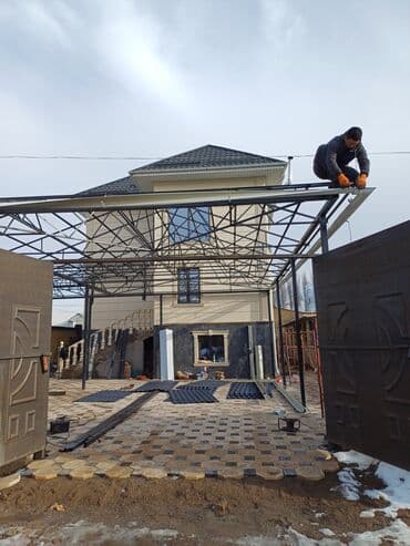 ремонт секционных ворот: Сварка | Заборы, оградки, Ворота, Решетки на окна Высотные работы, Бесплатная смета, Доставка — 4