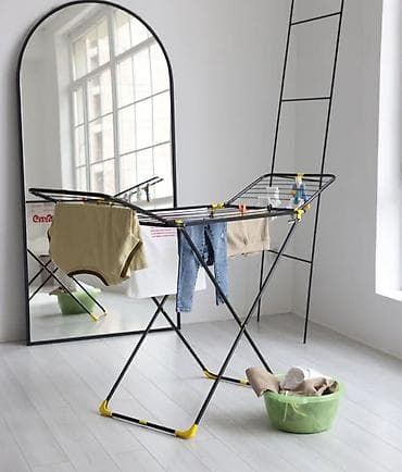 бу шкафы для одежды: Сушилка, цвет - Черный, Новый — 1