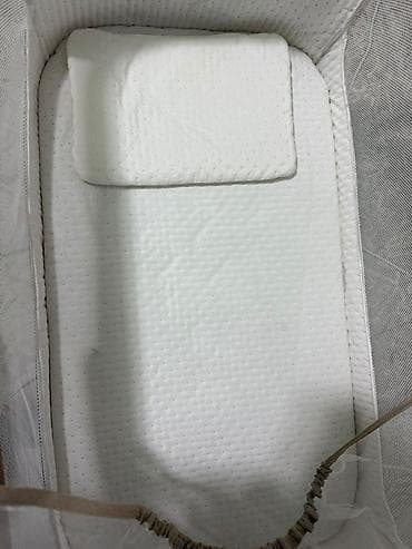 тапчан с крышой: Люлька, Б/у, Качалка, цвет - Коричневый, Бесплатная доставка — 6