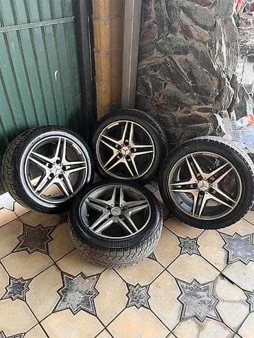 полуавтомат без газа: Литые Диски R 17 AMG, Комплект, Б/у — 1