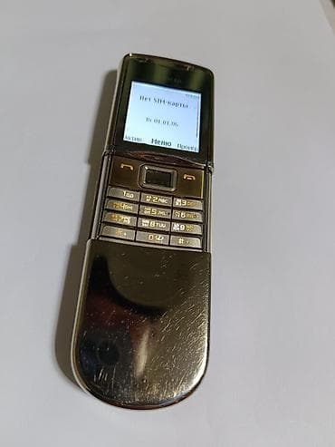 nokia 800: Nokia 8 Sirocco, Б/у, цвет - Золотой, 1 SIM — 1