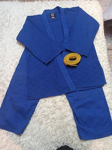 Бутсы: Кимоно для дзюдо/джиу-джитсу BOLD LOOK, синее - Комплект: куртка — 1