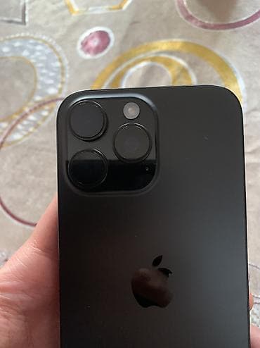 tecno телефон: IPhone 16 Pro Max, Б/у, 256 ГБ, Natural Titanium, Кабель, Чехол, 91 % — 8