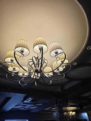 светильник потолочный бишкек: 9 шт забирайте Люстра потолочная с абажурами - Классический — 2