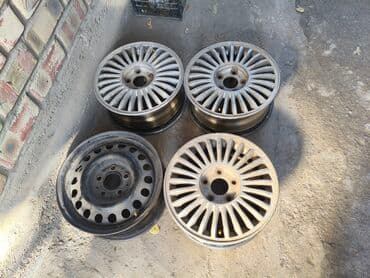 шины 17 зима: Литые Диски R 15 Пара, отверстий - 5, Б/у — 4