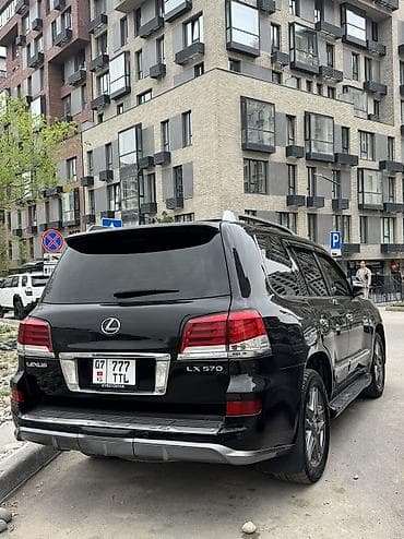 спойлер на машине: Lexus LX: 2008 г., 5.7 л, Автомат, Газ, Внедорожник — 4