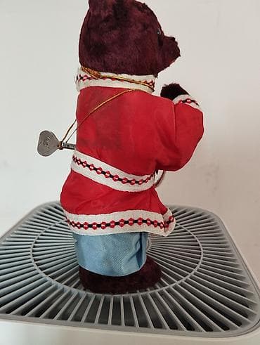 тунгуч инструмент: Механическая игрушка «Медвежонок с балалайкой». Материал: плюшевый — 2