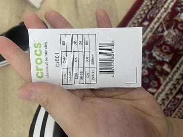 одежда и обувь: Crocs Classic All Terrain Clog - Цвет: чёрный с белой окантовкой и — 2