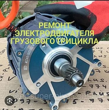 Ремонт электротранспорта: Ремонт электродвигателя грузового трицикла Профессиональная — 1