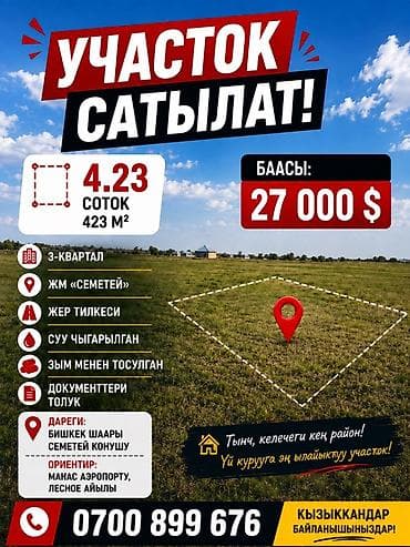 ысык куль сары ой: 4 соток, Курулуш — 1
