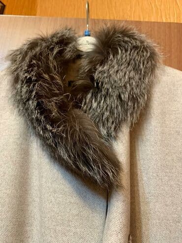 бурка: MODALARISSA,Размер 36,мех чёрная бурка — 2