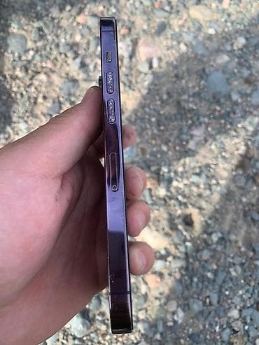 телефон бишкек цум: IPhone 14 Pro, 256 ГБ, Deep Purple, 76 % — 2