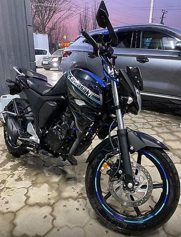 Мотоциклы: Naked Kawasaki, 200 куб. см, Бензин, Взрослый, Б/у — 1