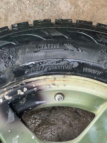 оригинальные диски опель зафира: Колеса в сборе 205 / 70 / R 15, Зима, Б/у, Комплект, Внедорожные (АТ/МТ), отверстий - 5 — 2