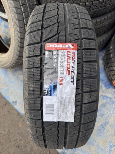 купить набор ключей: Резина размер 235/55/19 4 шт Roadex Зима липучка без шумная резина — 2