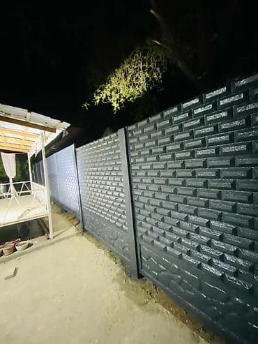 декоративные заборчики: Секции и установка бетонного декоративного забора Описание: - Сборные — 5