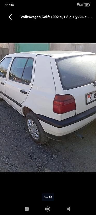 волцваген т4: Volkswagen Golf: 1992 г., 1.8 л, Ручные, Бензин, Хэтчбэк — 3