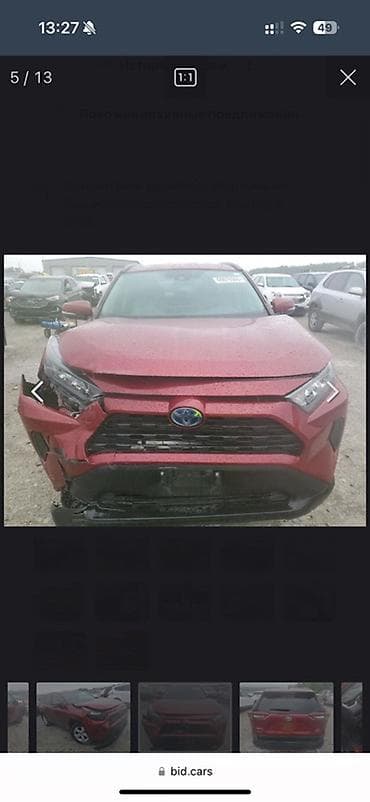 продаю lexus 330: Toyota RAV4: 2019 г., 2.5 л, Автомат, Гибрид, Кроссовер — 7