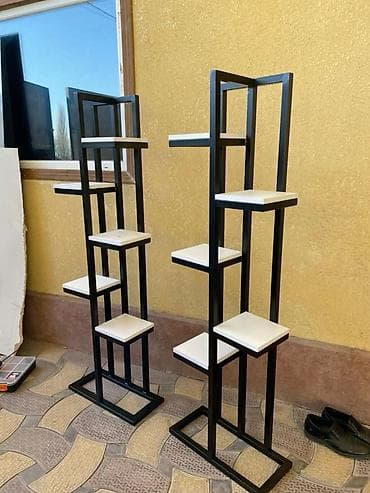 декоры для сада: Полка, этажерка для цветов, ЛДСП — 2