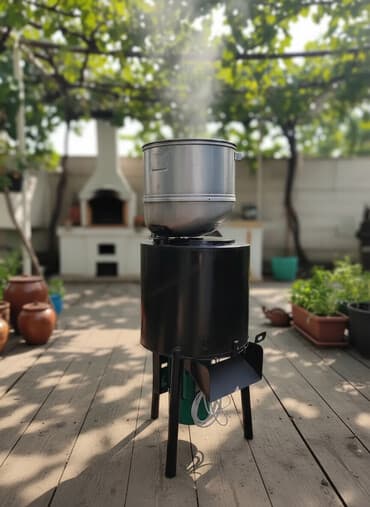 Электрическая зернодробилка универсальная/измельчитель кормов с