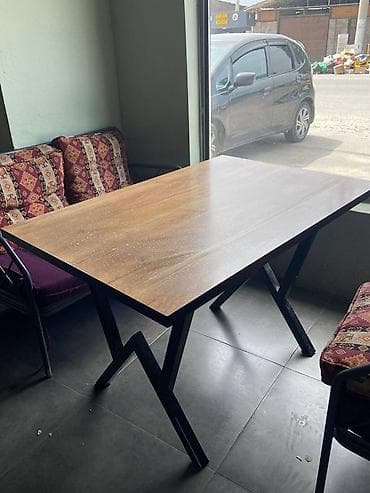 dinner table: Стол и стул для кафе — 6