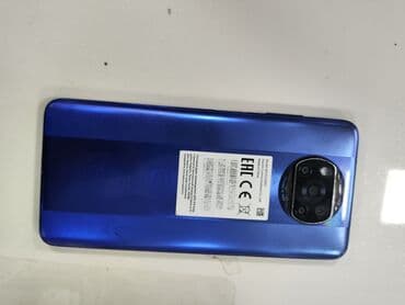 realmi c3: Poco X3 NFC, Б/у, 128 ГБ, цвет - Синий, 2 SIM — 1