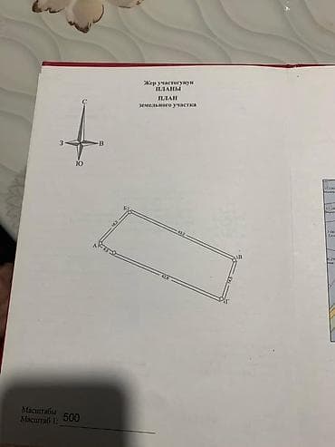 Жер тилкелери: 7 соток, Бизнес үчүн, Кызыл китеп, Техпаспорт, Сатып алуу-сатуу келишими — 1