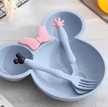dinner table: Набор посуды из пшеничной соломы — 1