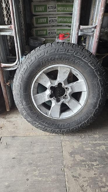 17: Колеса в сборе 265 / 70 / R 17, Всесезонная, Б/у, Запаска, Внедорожные (АТ/МТ), Литые — 2
